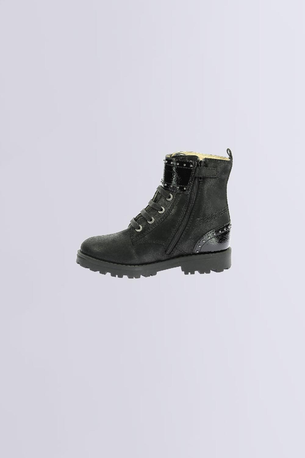 Kickers Groorock Noir Brillant