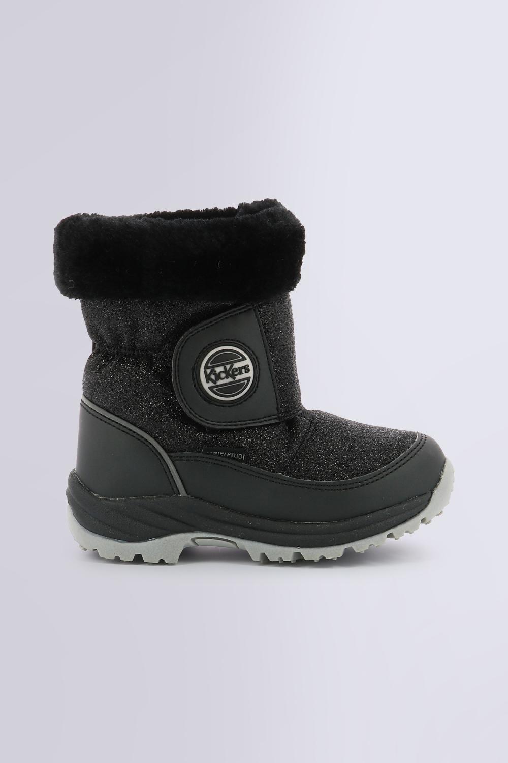 Kickers JUMPSNOW WATERPROOF NOIR BRILLANT