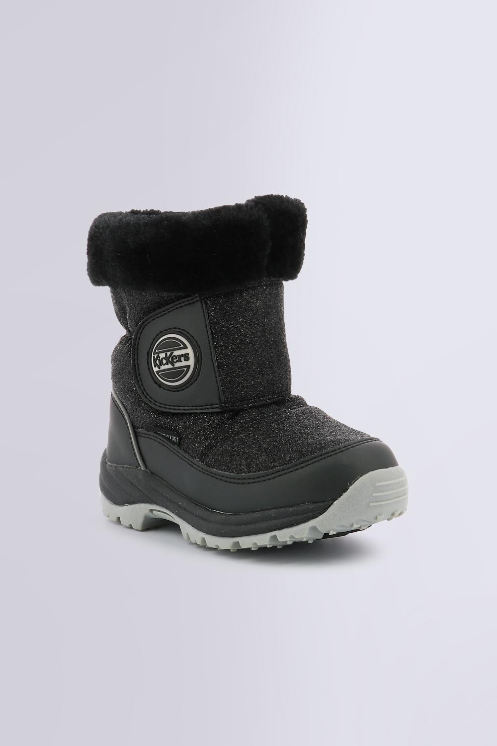 kickers JUMPSNOW WATERPROOF NOIR BRILLANT