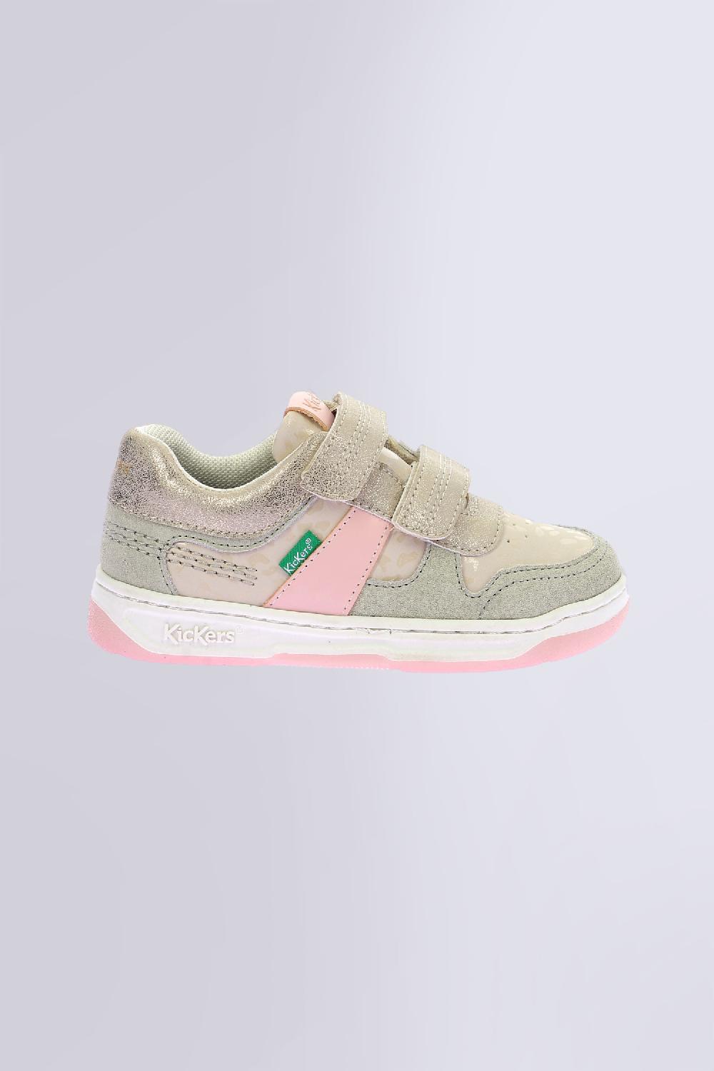 Kickers Kalido Beige Or Leopard