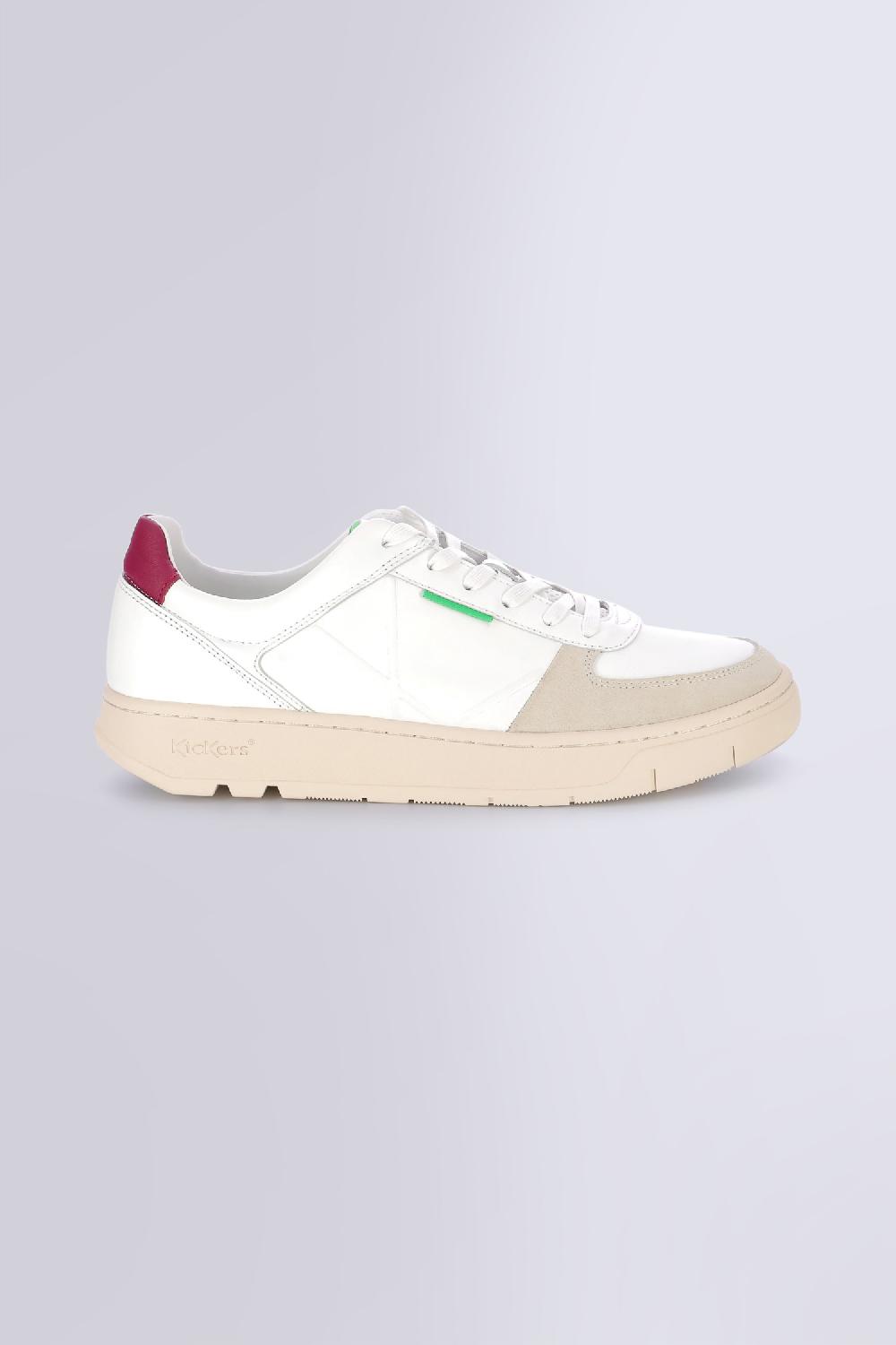 Kickers Kick Allow Blanc Bordeaux