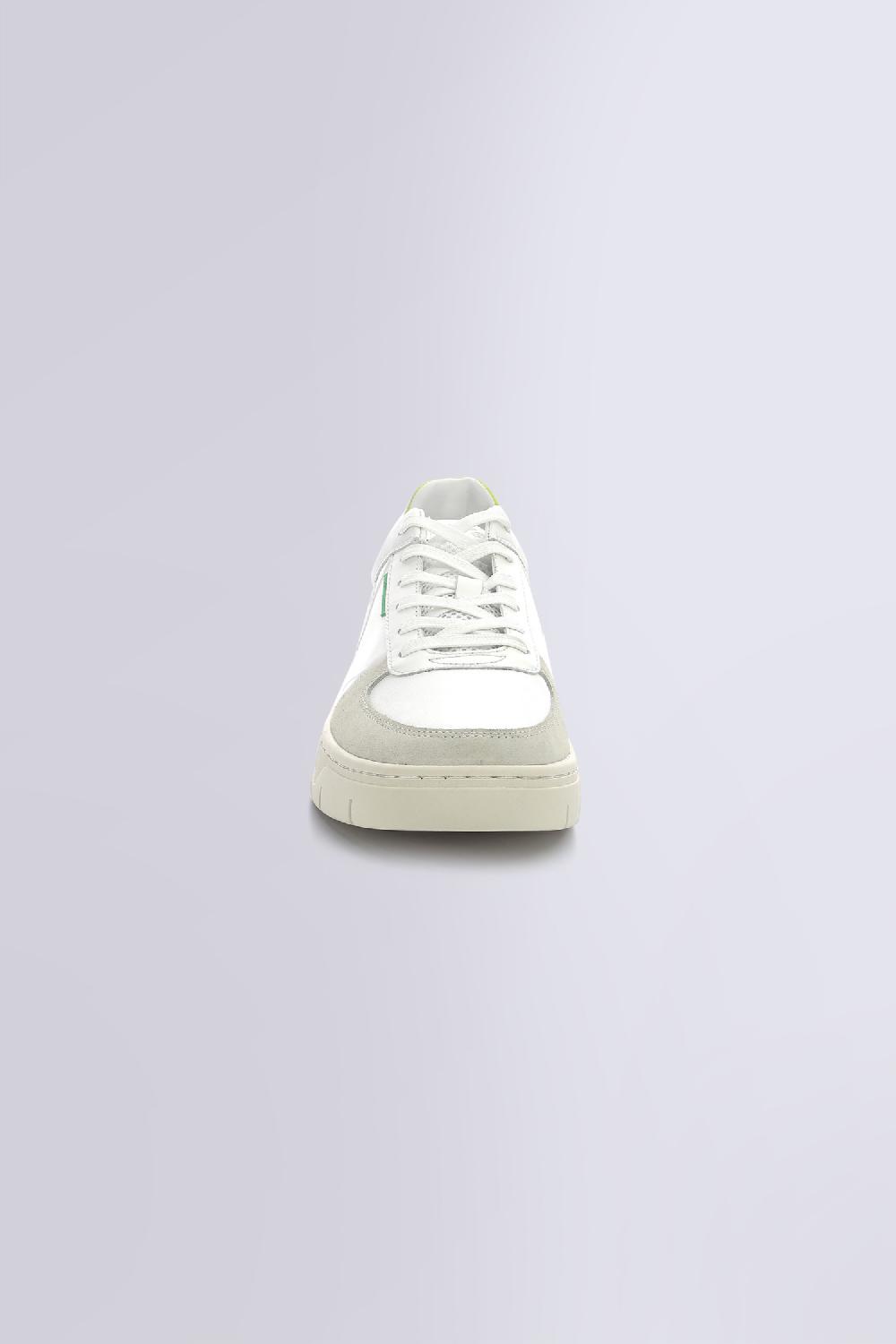 Kickers Kick Allow Blanc Jaune Fluo