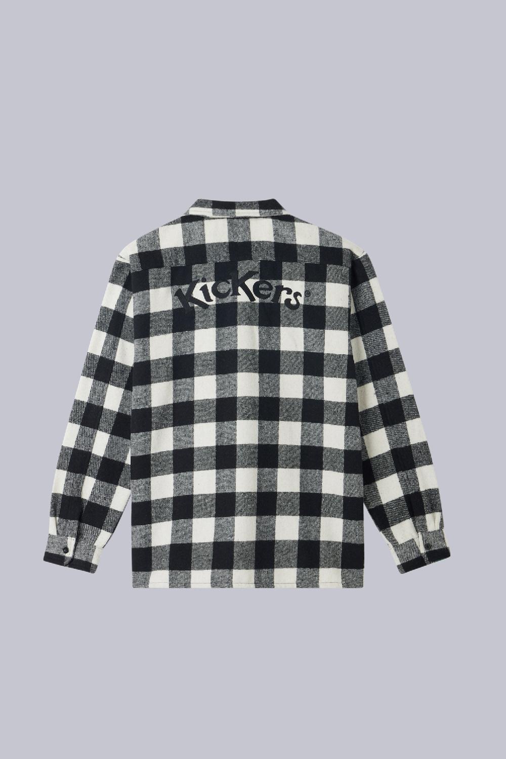 Kickers Kick Check Noir
