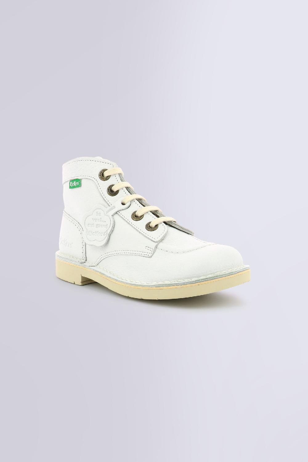 kickers KICK COL BLANC