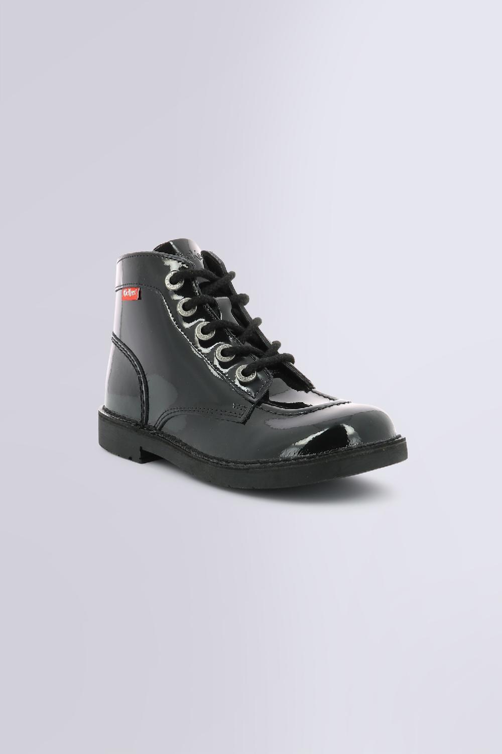 kickers KICK COL NOIR VERNIS