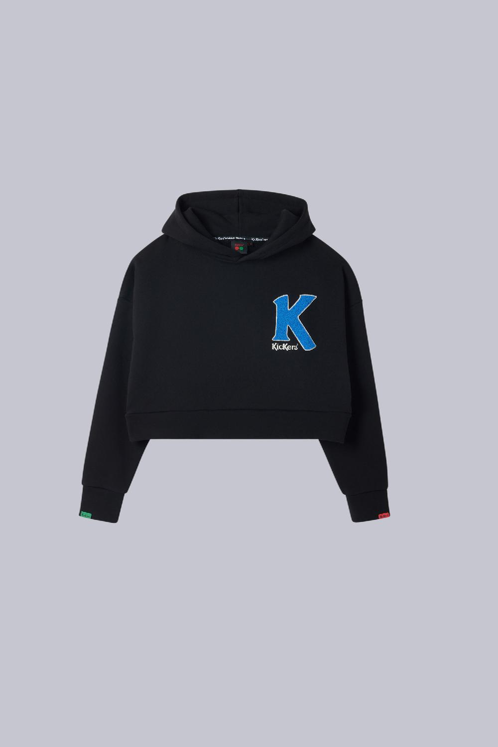 kickers Kick Crop Noir