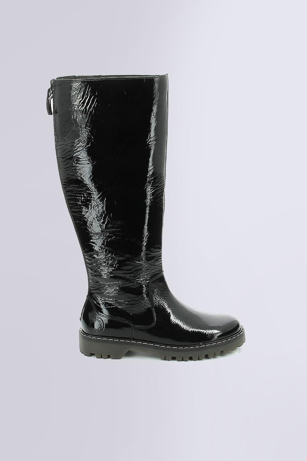 Kickers KICK DECKBOOT NOIR VERNIS