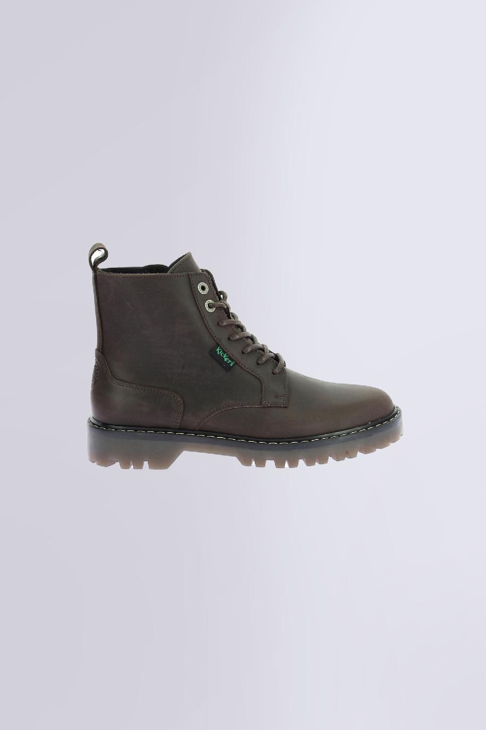 Kickers Kick Decklock Marron Fonce