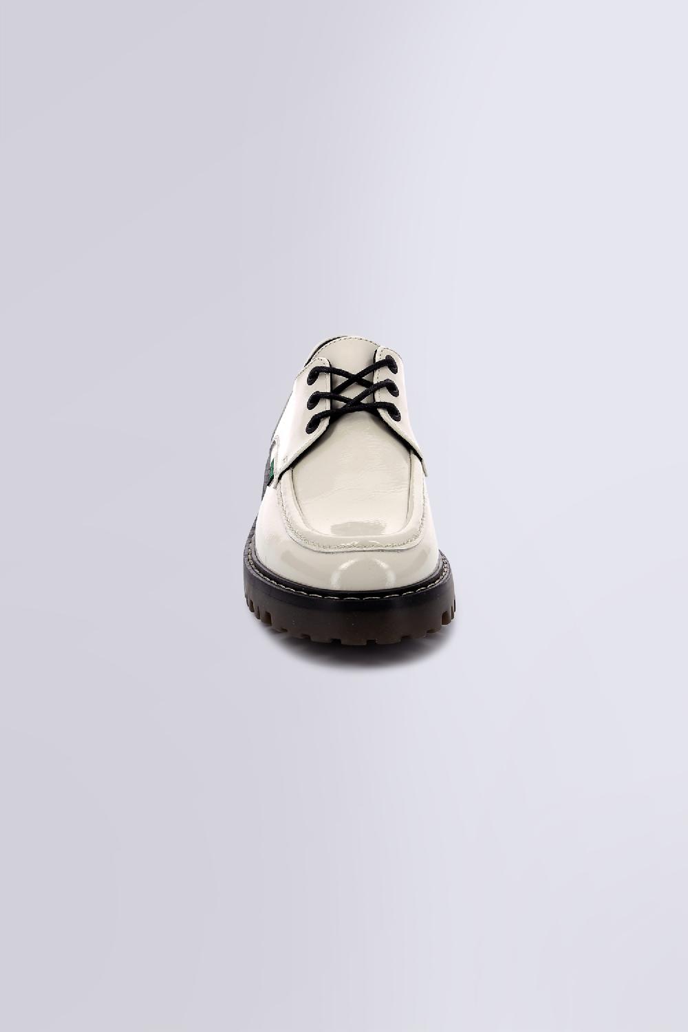 Kickers KICK DECKLOW BLANC CASSE VERNIS