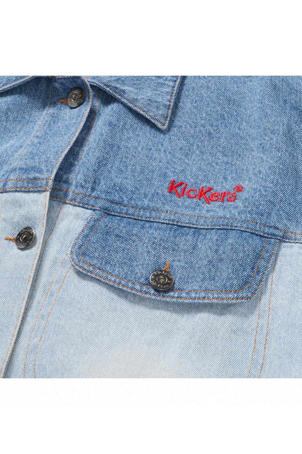 Kickers Kick Denim Bleu