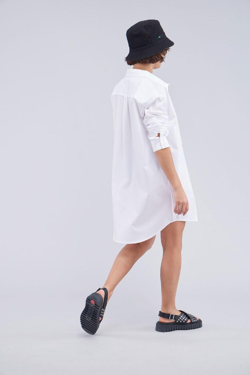 Kickers Kick Dress Blanche