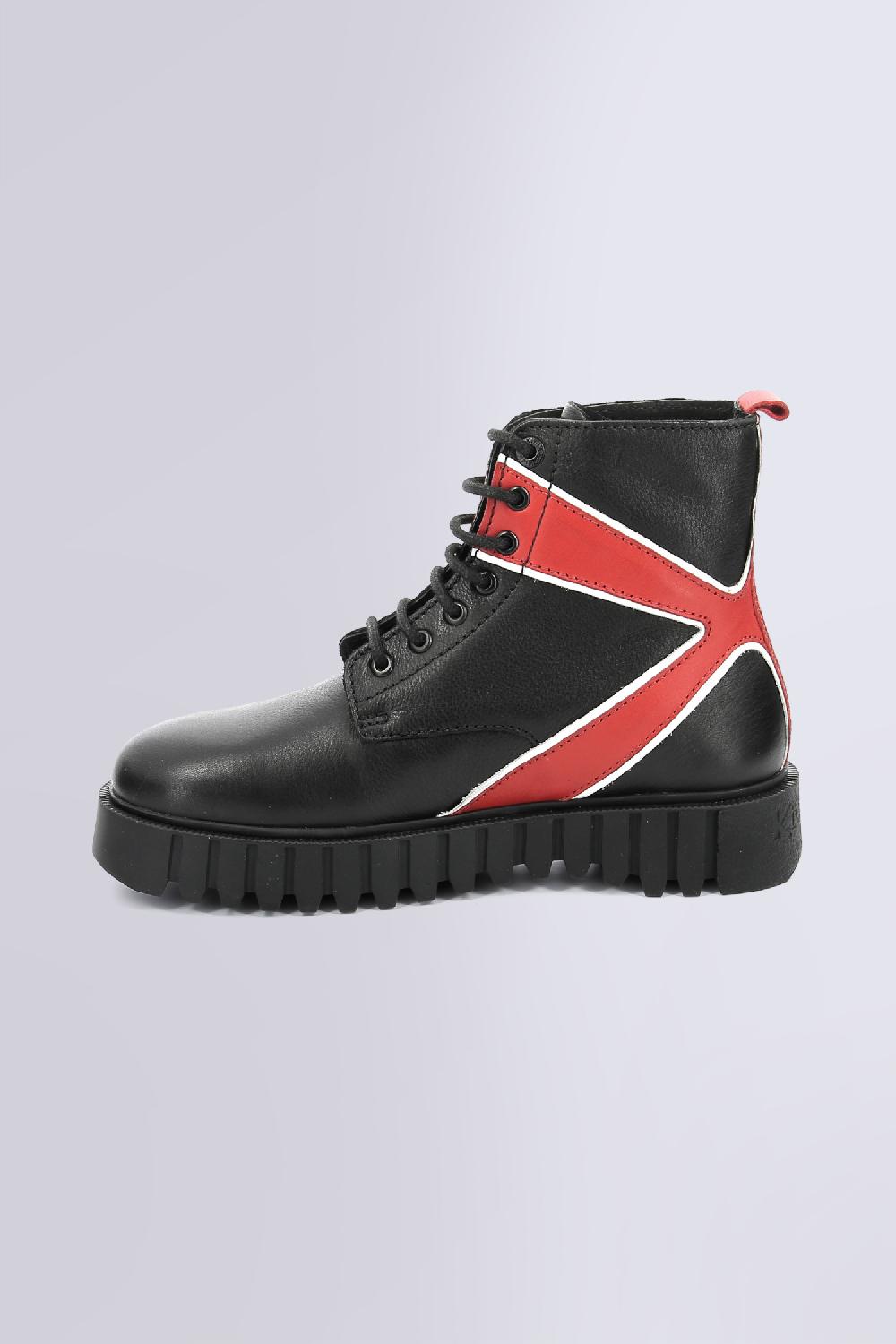 Kickers KICK FABULOUS NOIR ROUGE