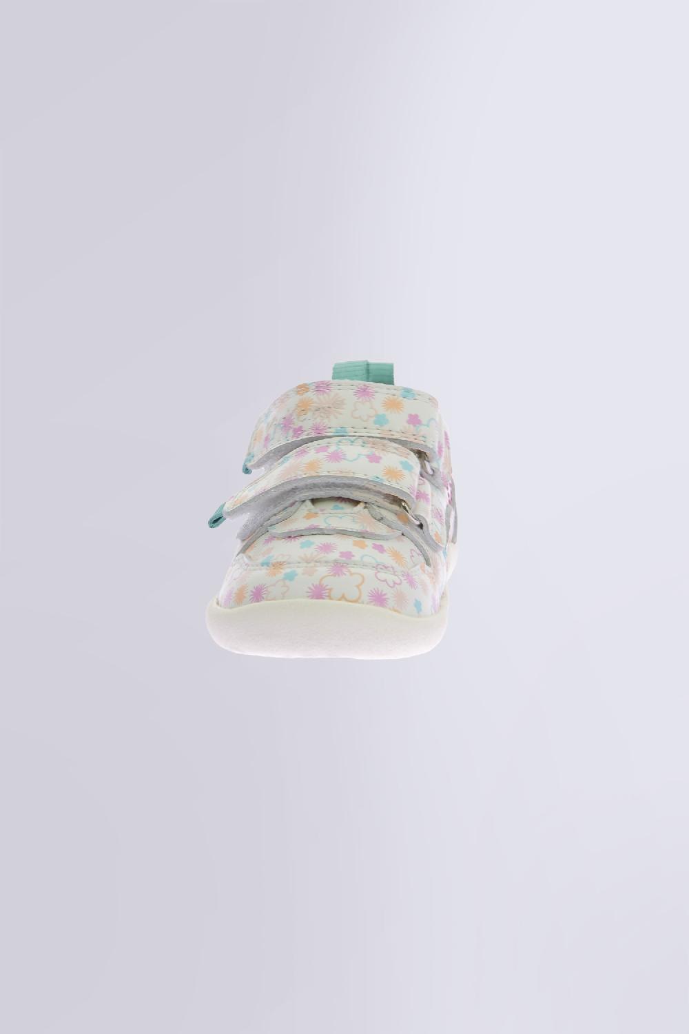 Kickers Kick Frapy Blanc Imprime Festi Ete