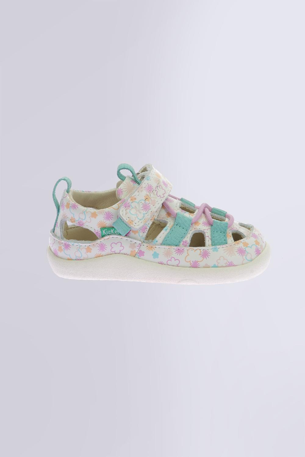 Kickers Kick Frony Blanc Imprime Festi Ete