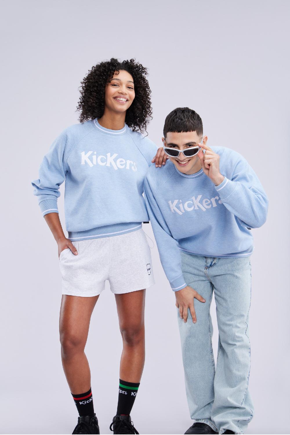 Kickers Kick Graft Bleu Clair