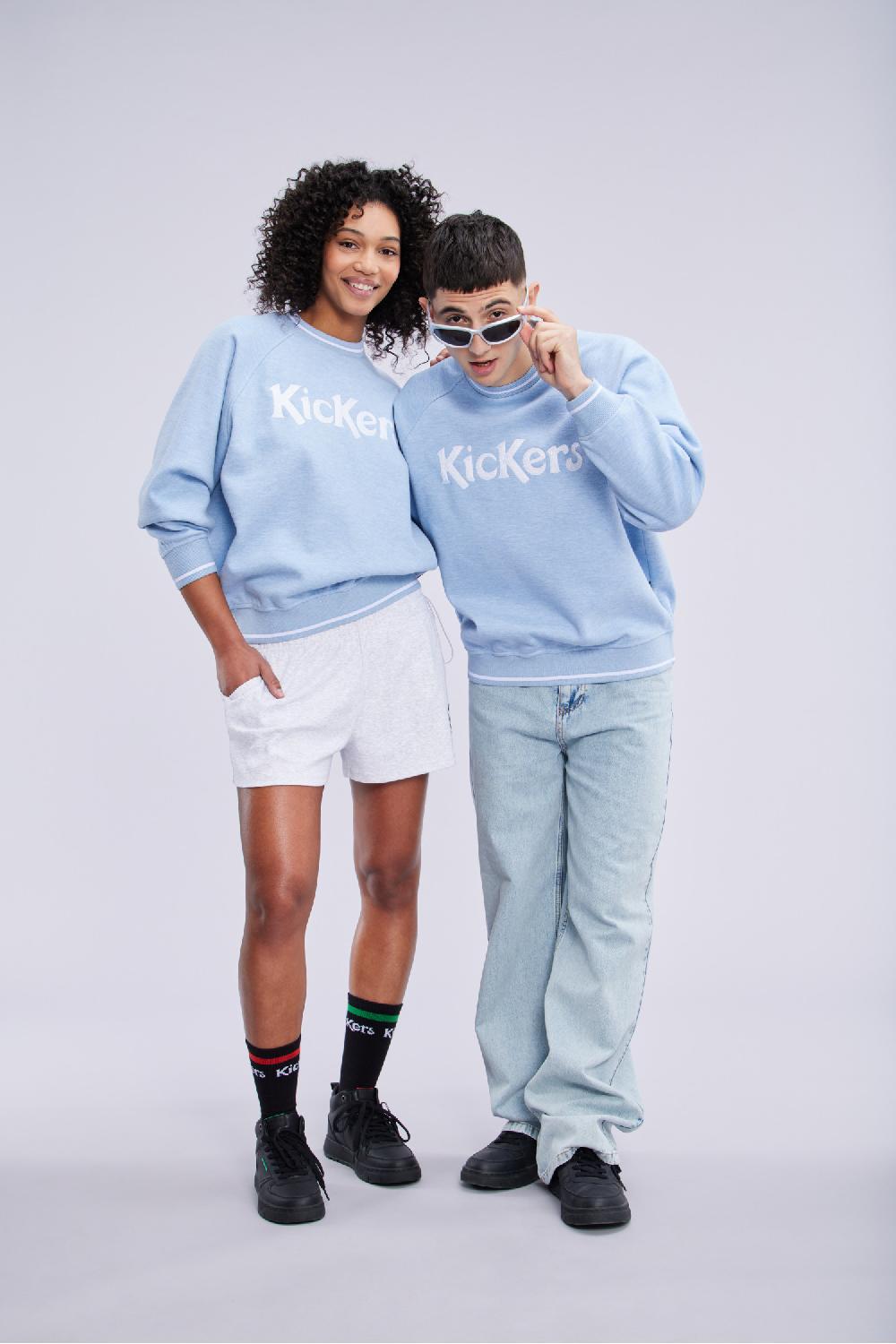Kickers Kick Graft Bleu Clair