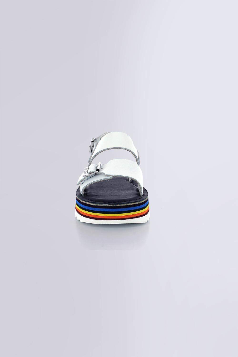 Kickers KICK HIGHLIGHT BLANC SEMELLE MULTICOLOR