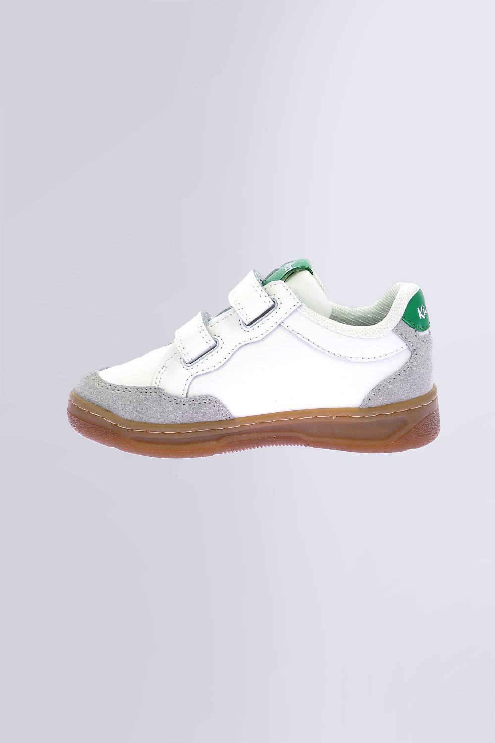 Kickers Kick Kagal Blanc Vert