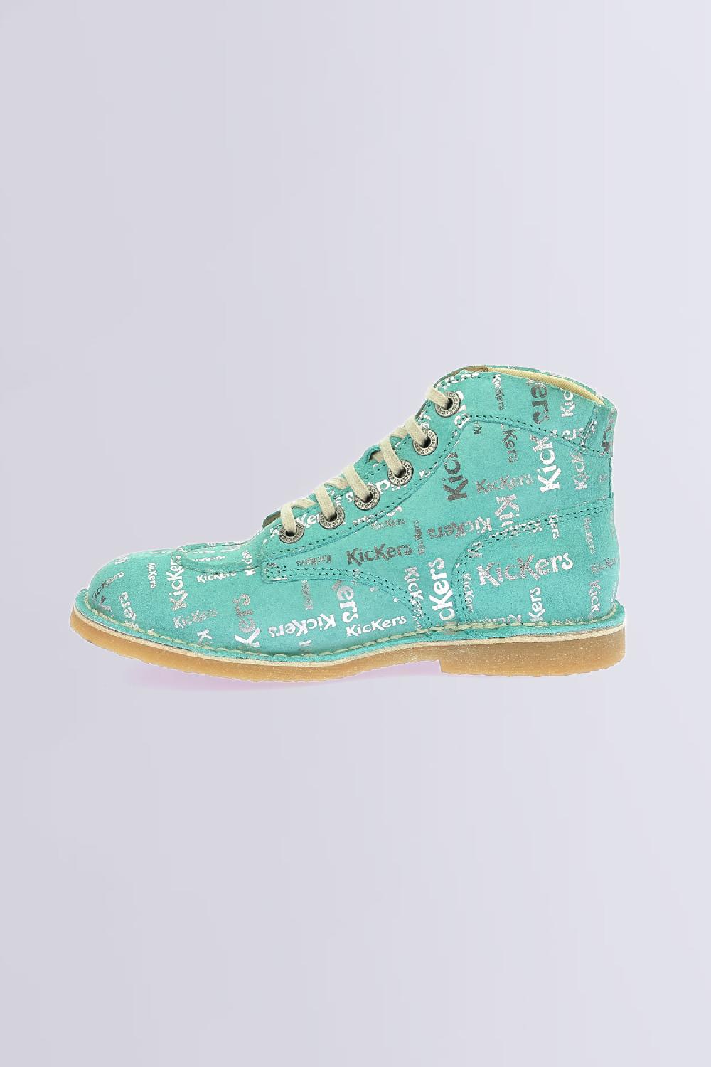 Kickers Kick Legend Turquoise Imprimé