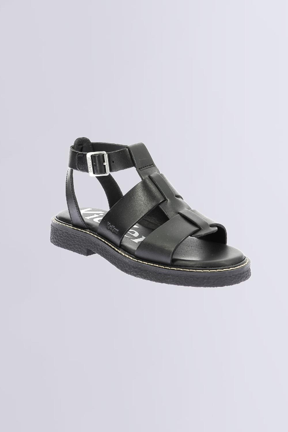 Kickers Kick Lila Noir