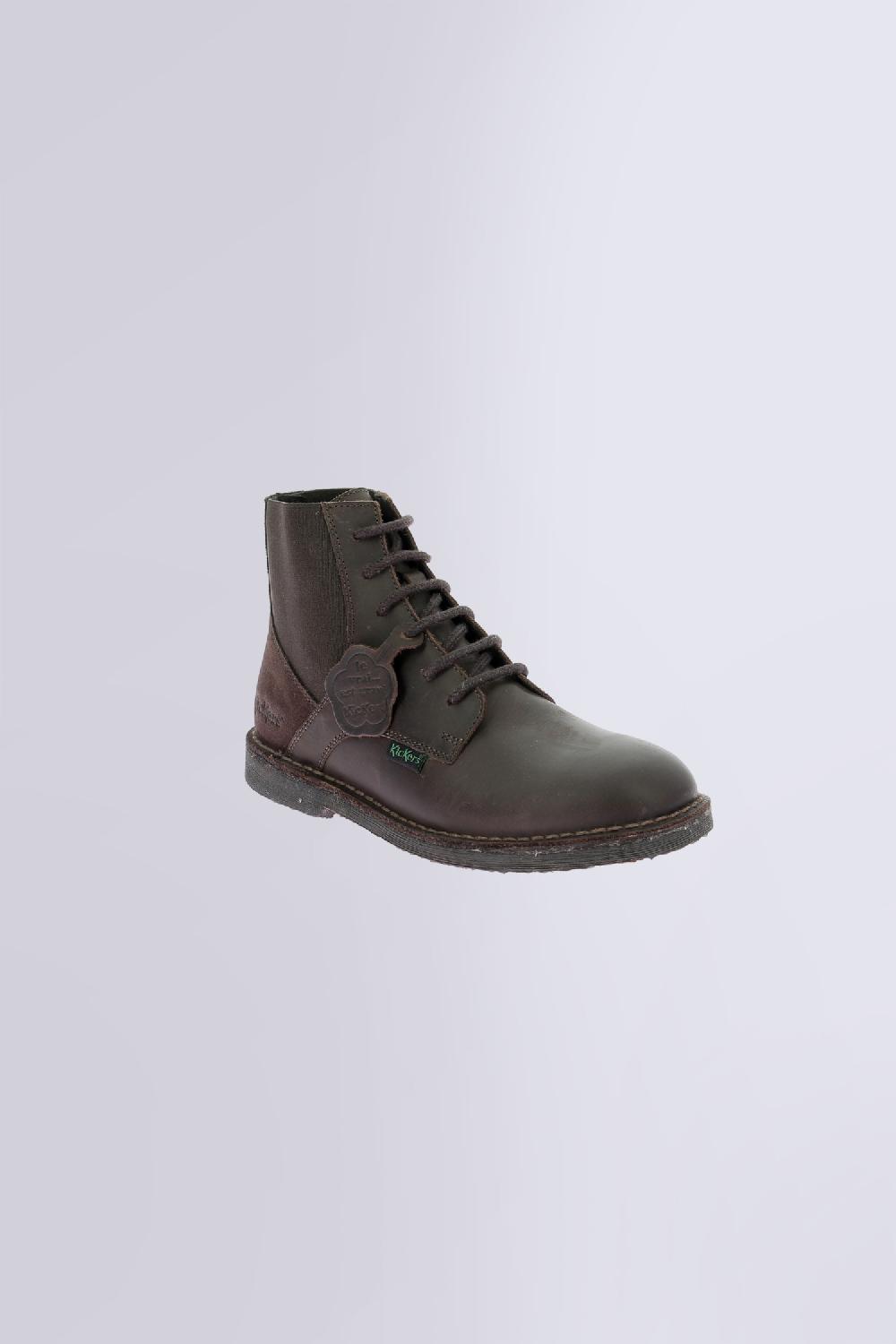kickers Kick liti Marron fonce