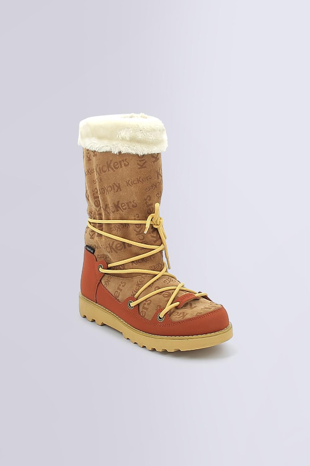 kickers KICK NEOSNOW CAMEL ROUILLE