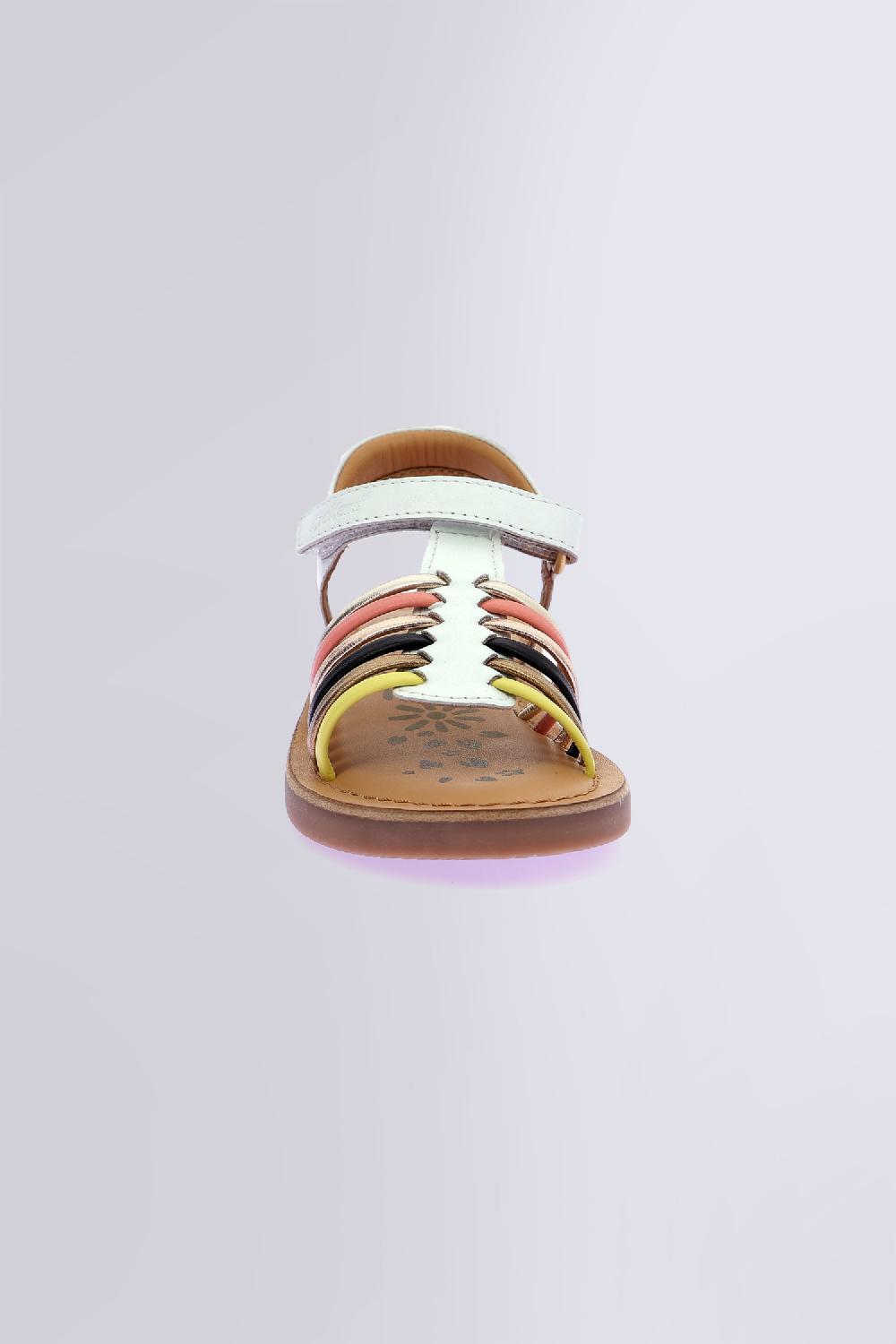 Kickers Kick Prella Blanc Multicolor