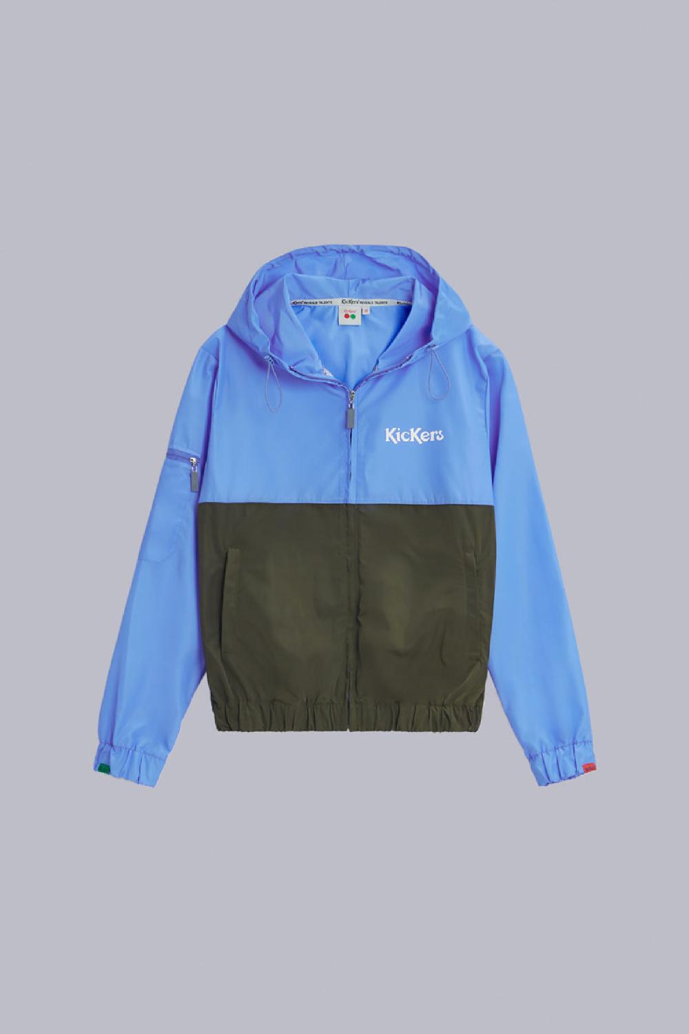 kickers Kick Rain Bleu et Kaki