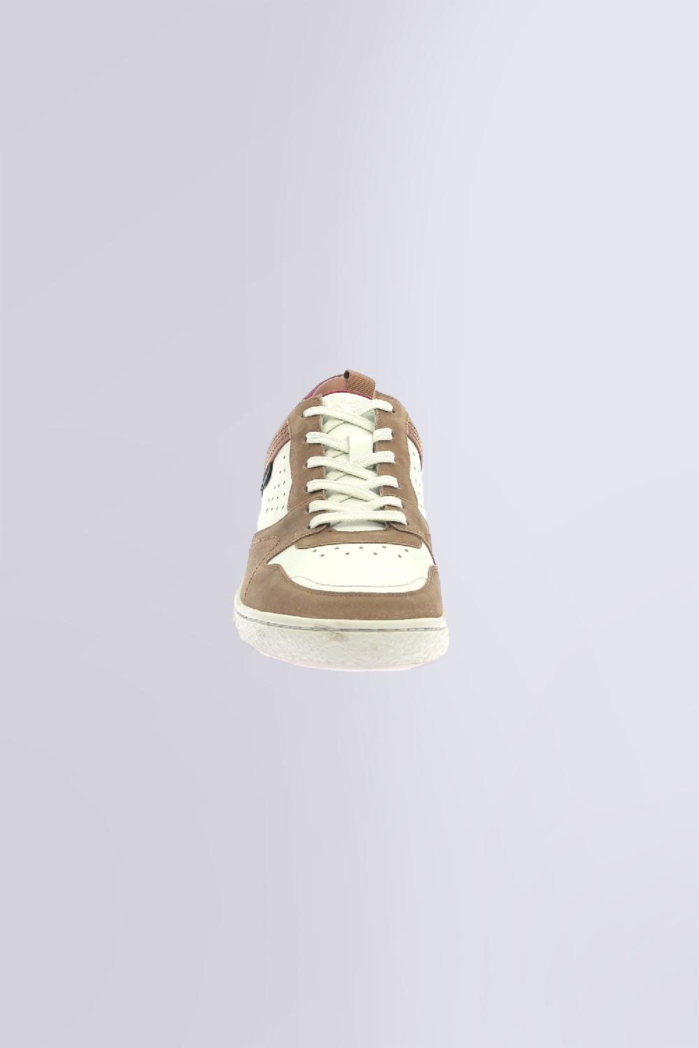 Kickers Kick Sackers Camel Blanc Casse Rouge