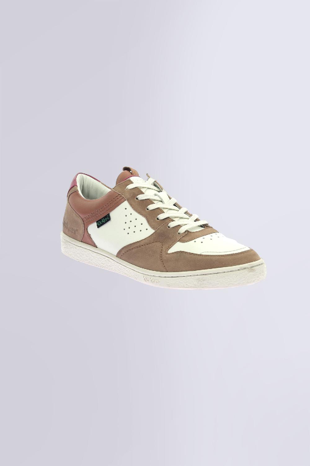 kickers Kick sackers Camel blanc casse rouge