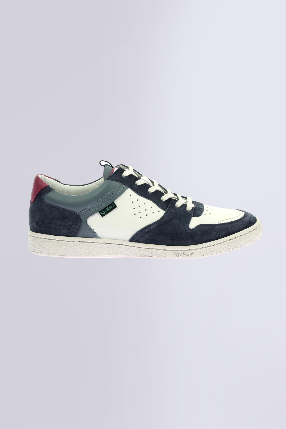 Kickers Kick Sackers Marine Blanc Casse Rouge