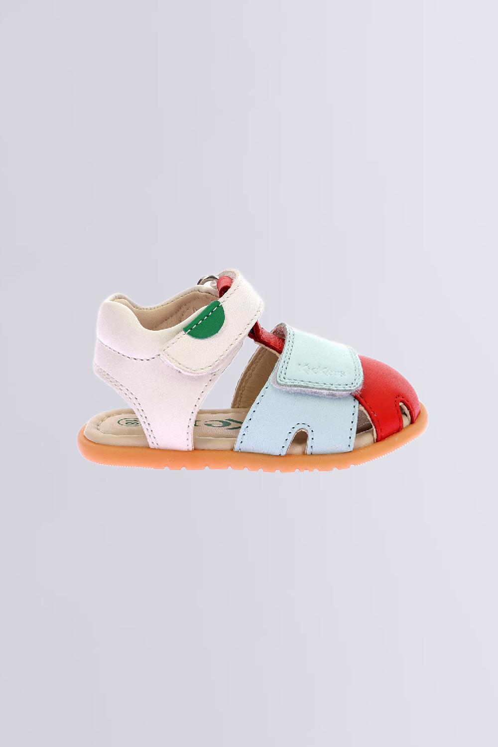 Kickers Kick Sumkratch Blanc Rouge Vert