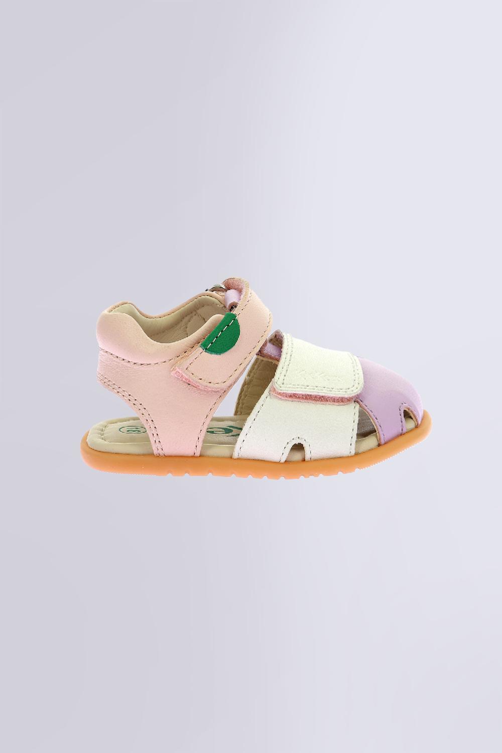 Kickers Kick Sumkratch Rose Clair Violet Blanc