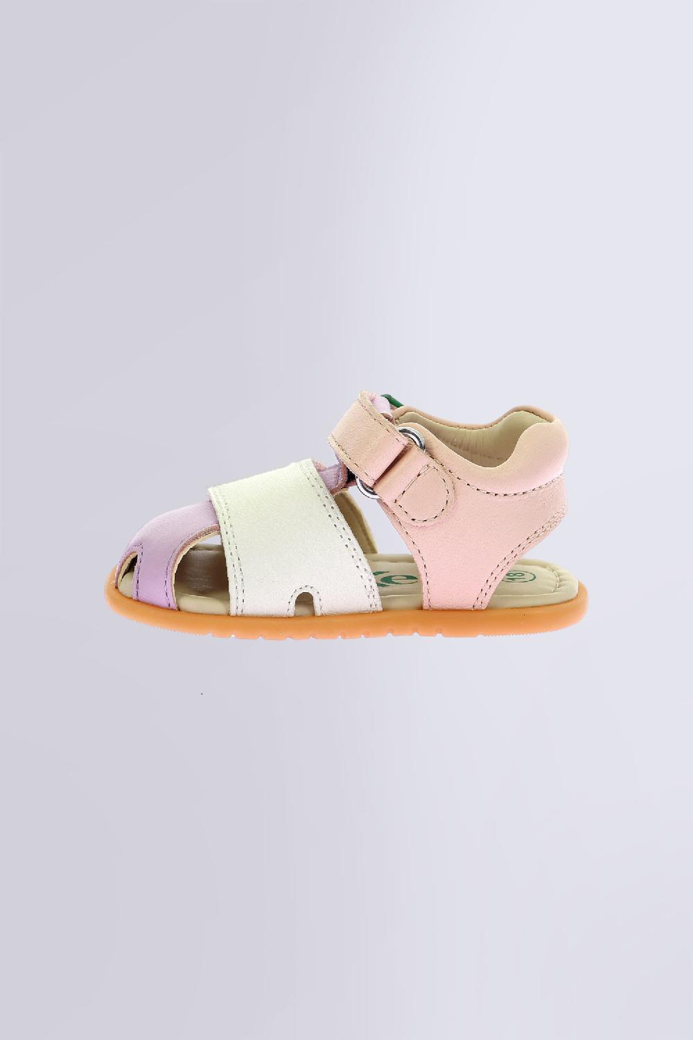 Kickers Kick Sumkratch Rose Clair Violet Blanc