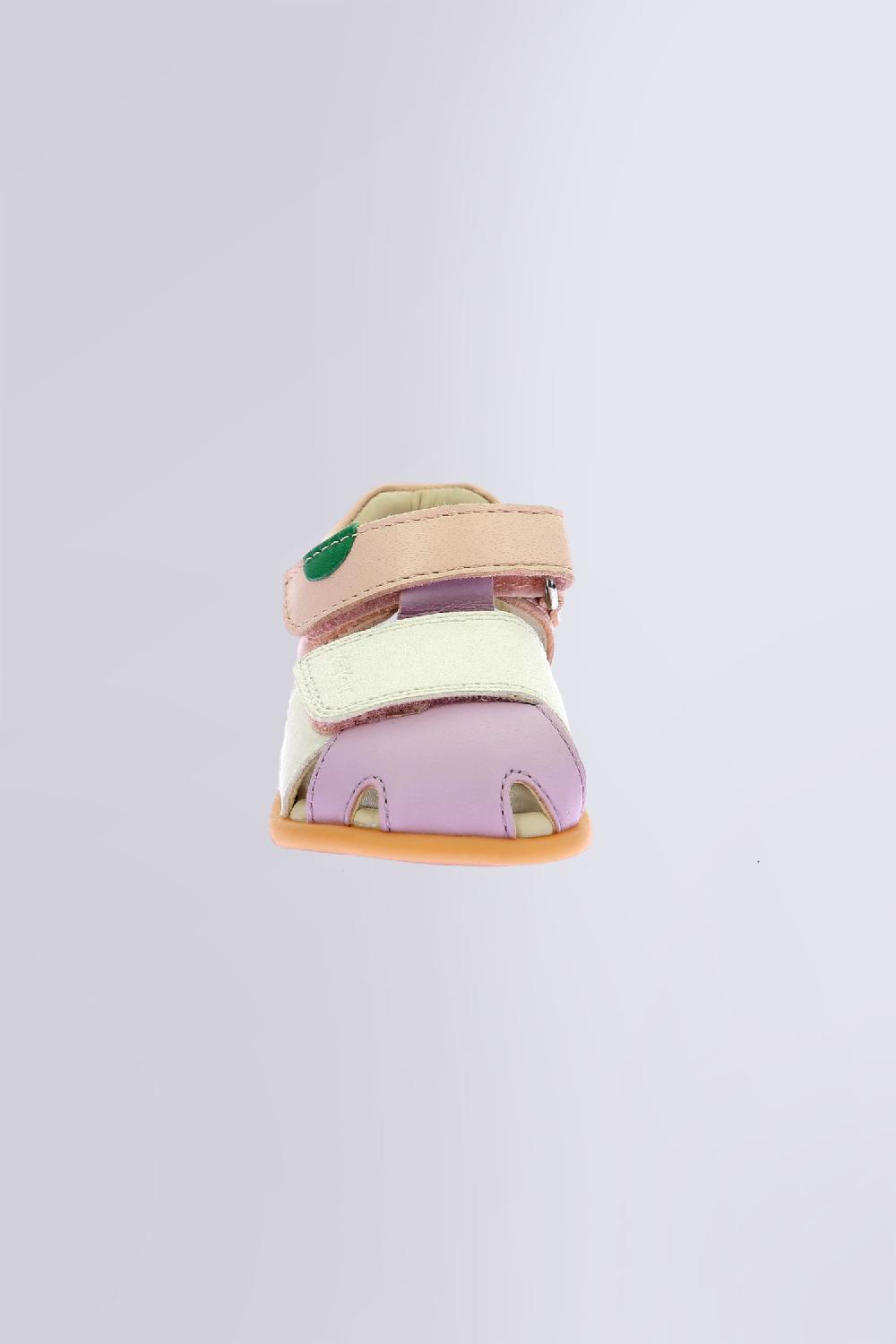 Kickers Kick Sumkratch Rose Clair Violet Blanc