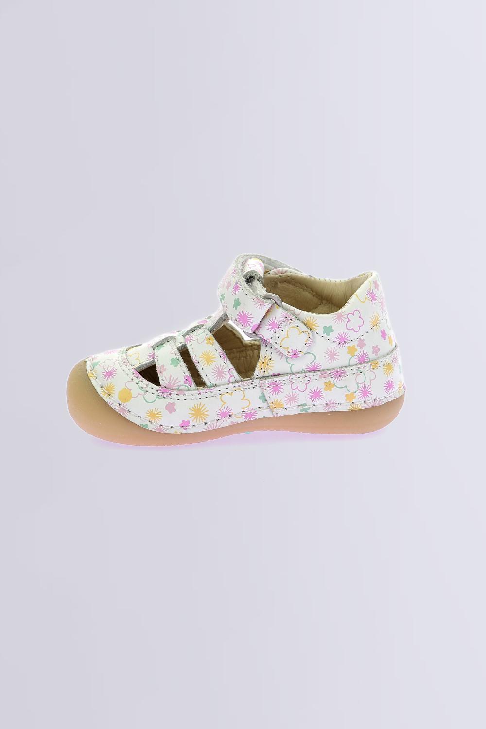 Kickers Kick Sushyk Lt Blanc Imprime Festi Ete