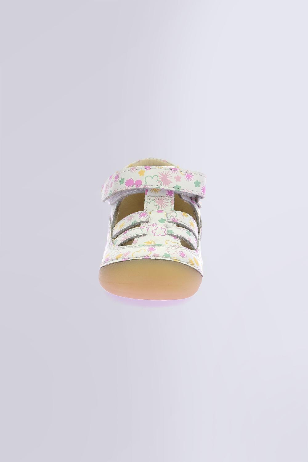 Kickers Kick Sushyk Lt Blanc Imprime Festi Ete