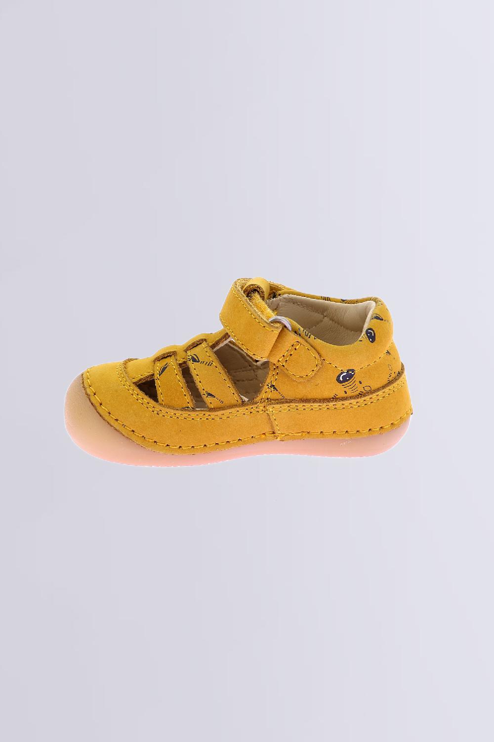 Kickers Kick Sushyk Lt Jaune Imprime Zebre