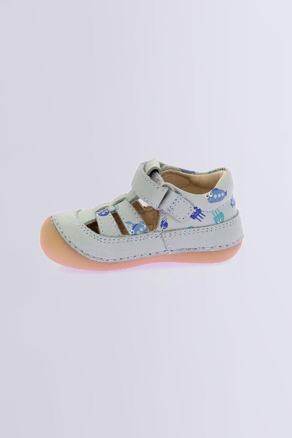 Kickers Kick Sushyk Lt Vert Celadon Imprime Ocea