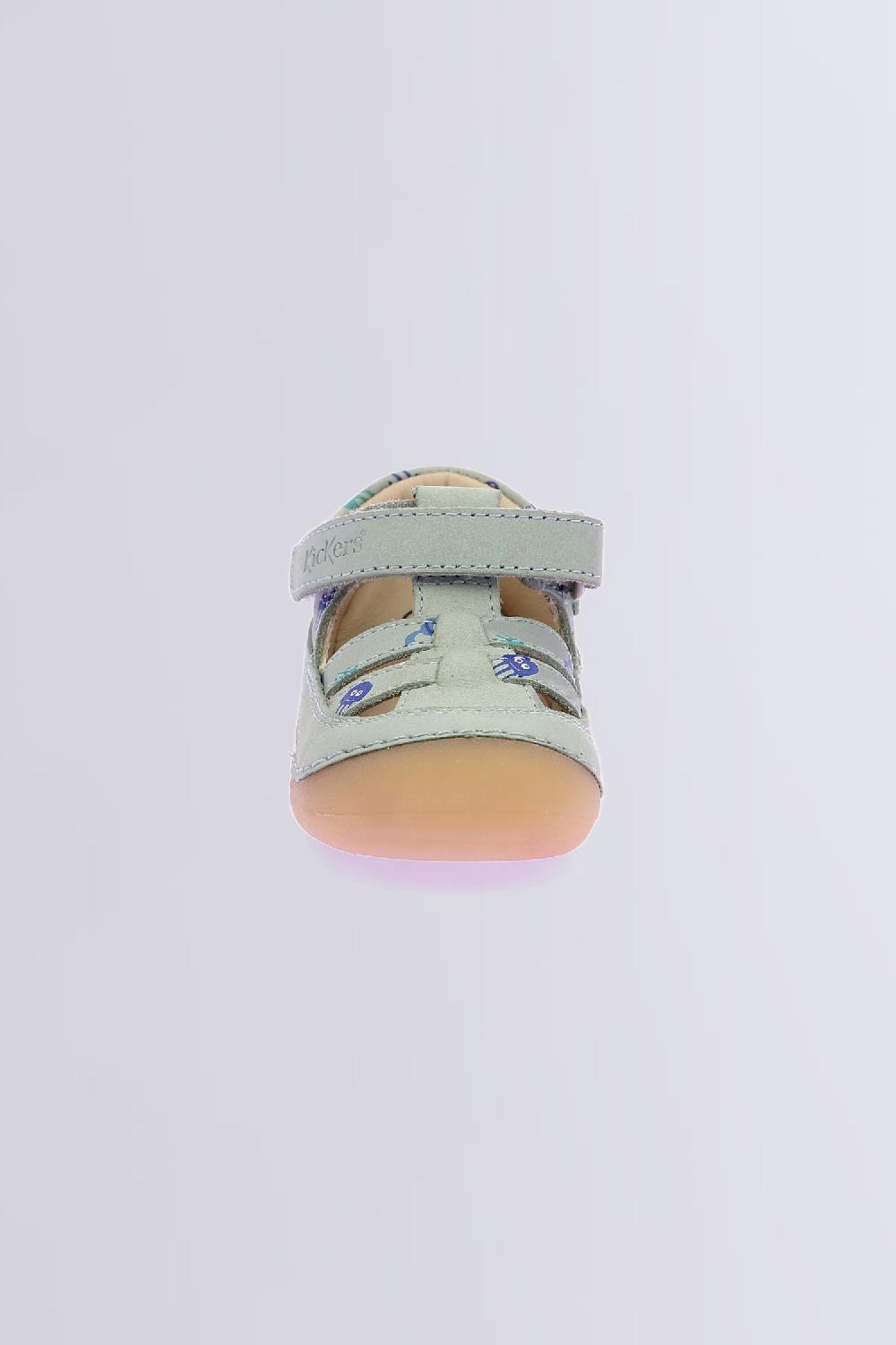 Kickers Kick Sushyk Lt Vert Celadon Imprime Ocea