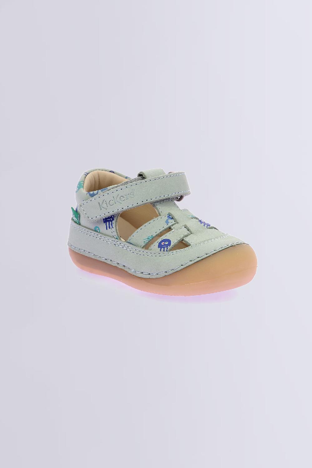 kickers Kick sushyk lt Vert celadon imprime ocea