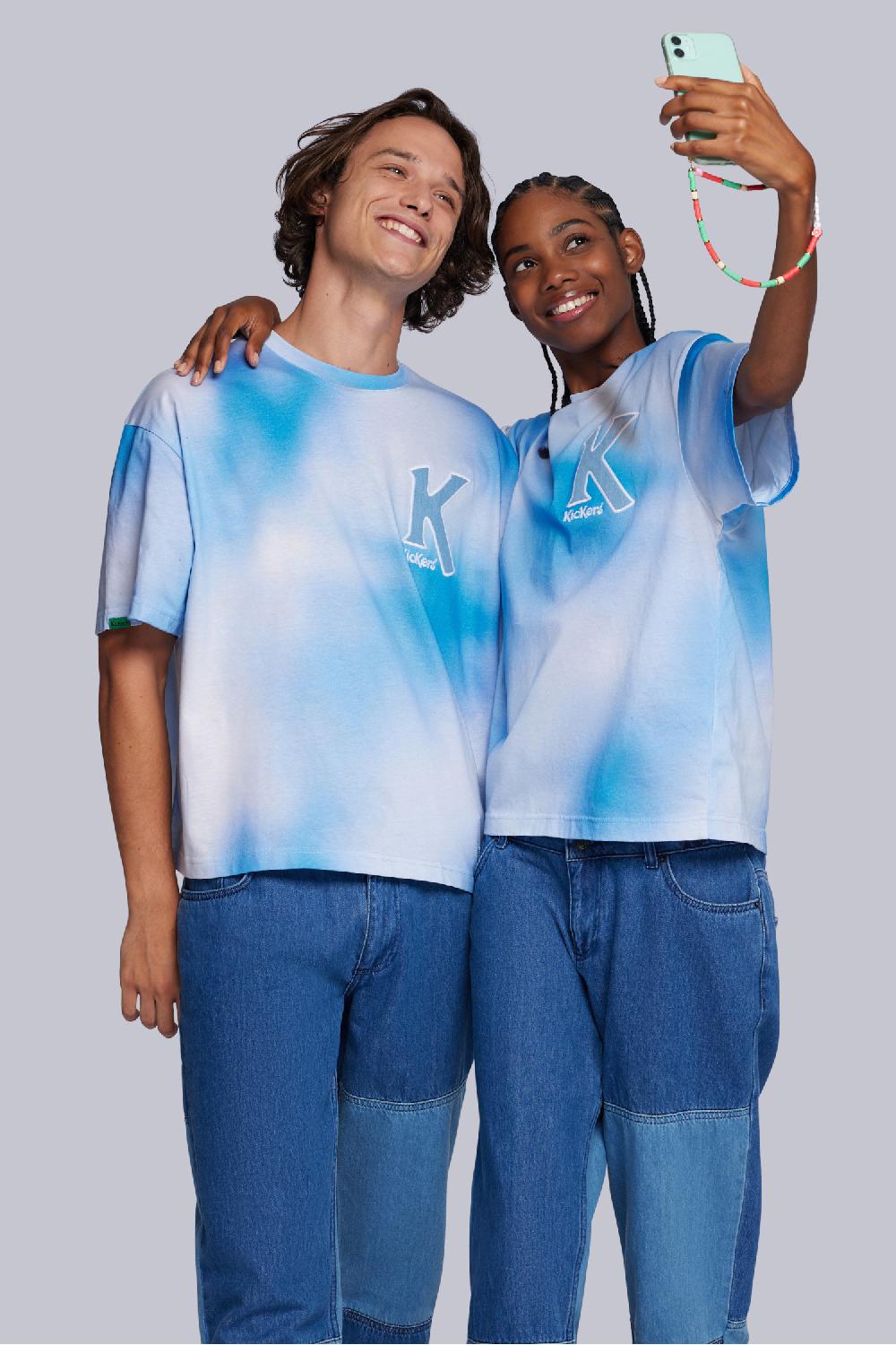 Kickers Kick TShirt Bleu
