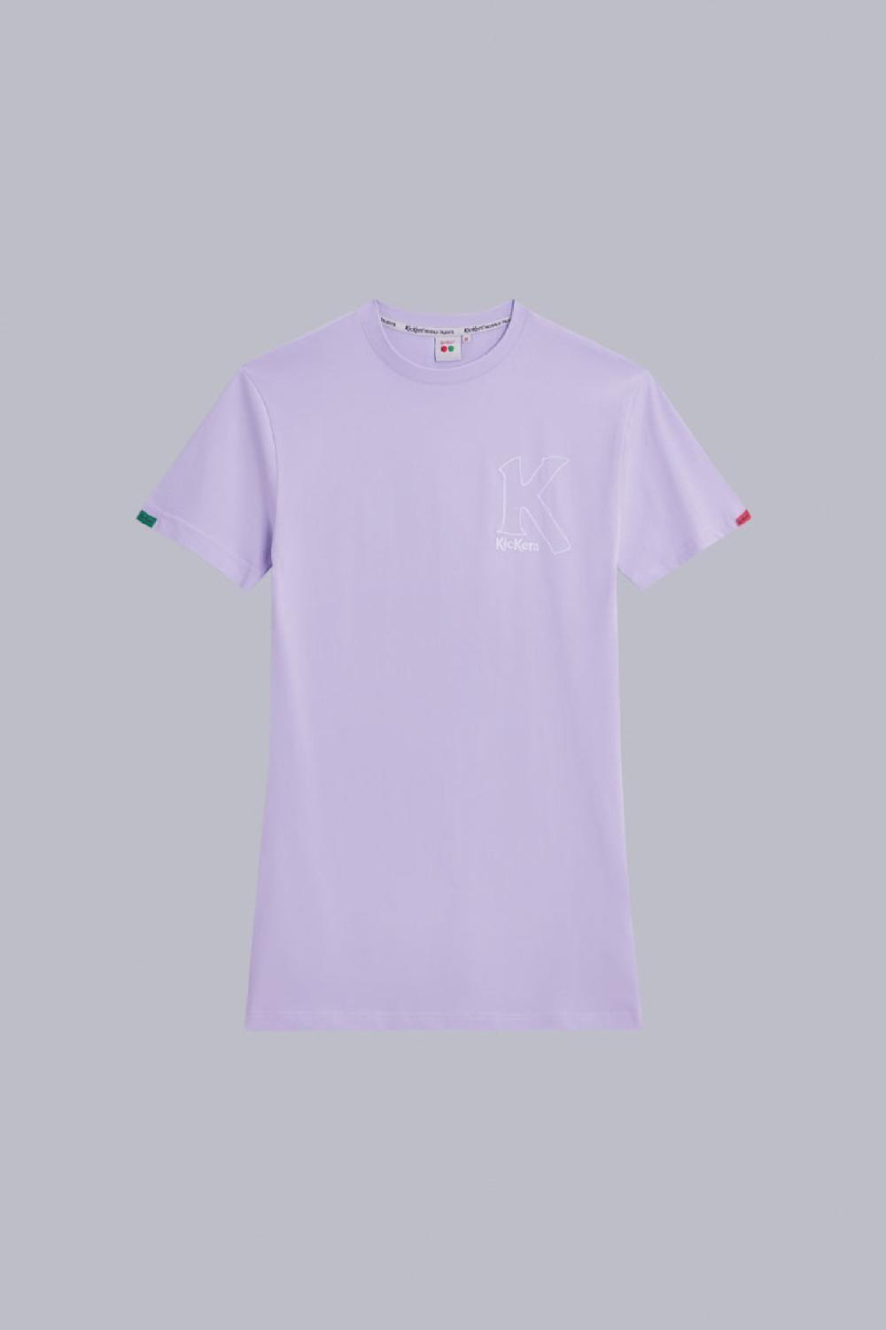 kickers Kick Tshirt Dress Lilas
