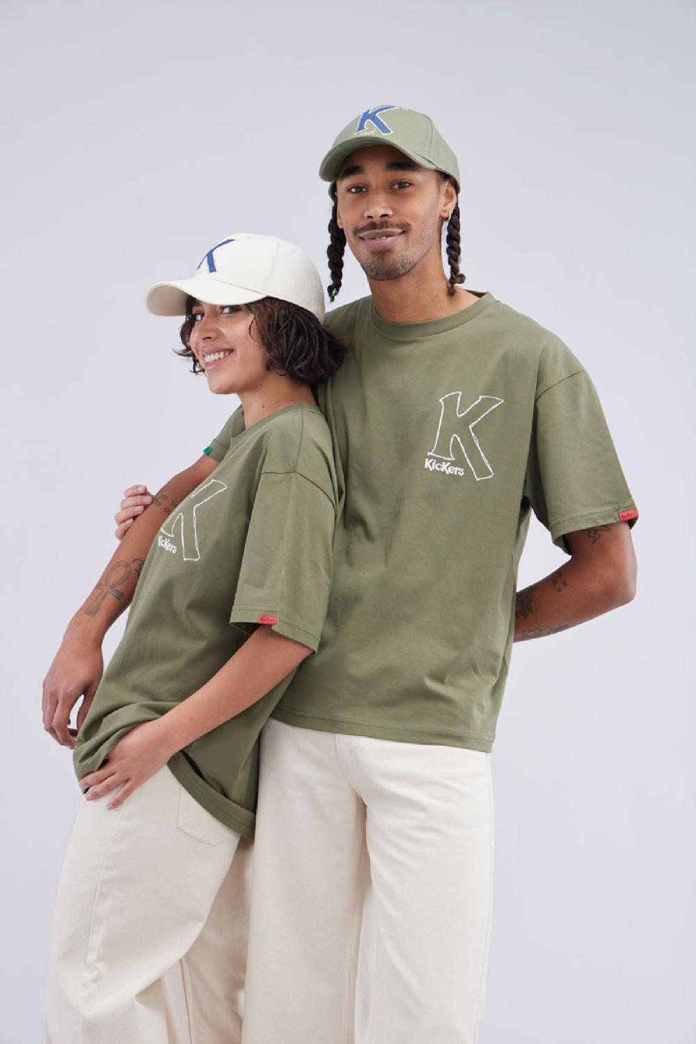 Kickers Kick TShirt Kaki