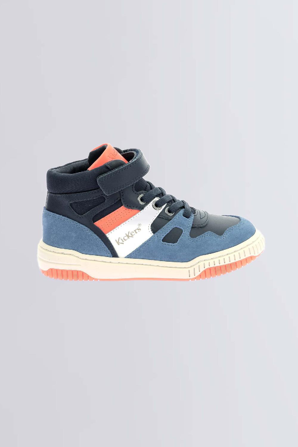 Kickers Kick92 Bleu Marine Orange