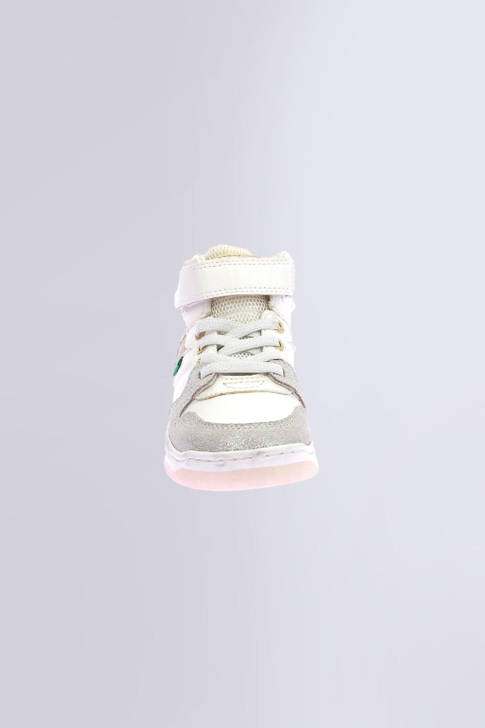 Kickers Kickado Blanc Or