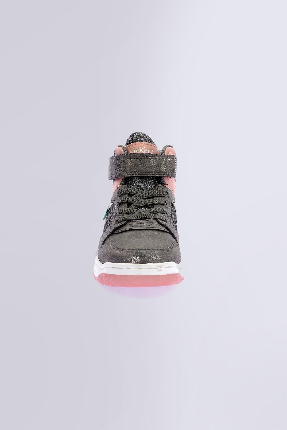 Kickers Kickado Gris Rose Argent