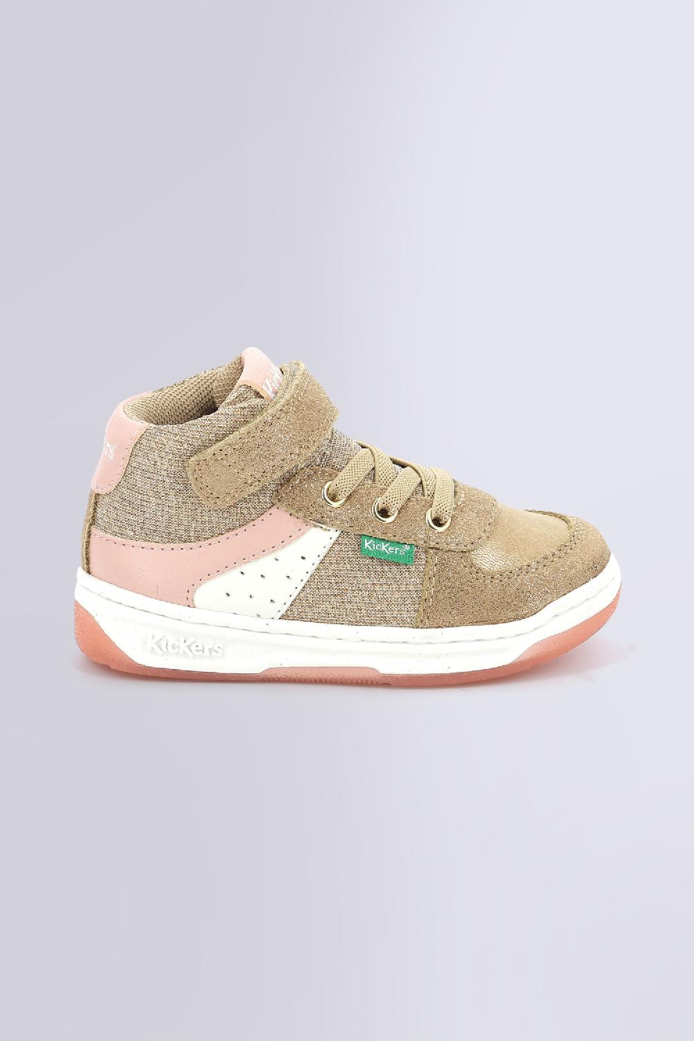 Kickers KICKALIEN BEIGE ROSE GLITTER