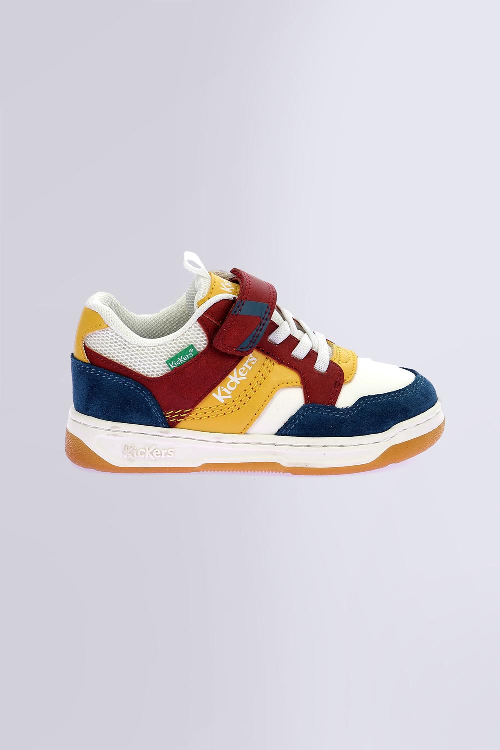 Kickers Kickarting Blanc Bordeaux Bleu