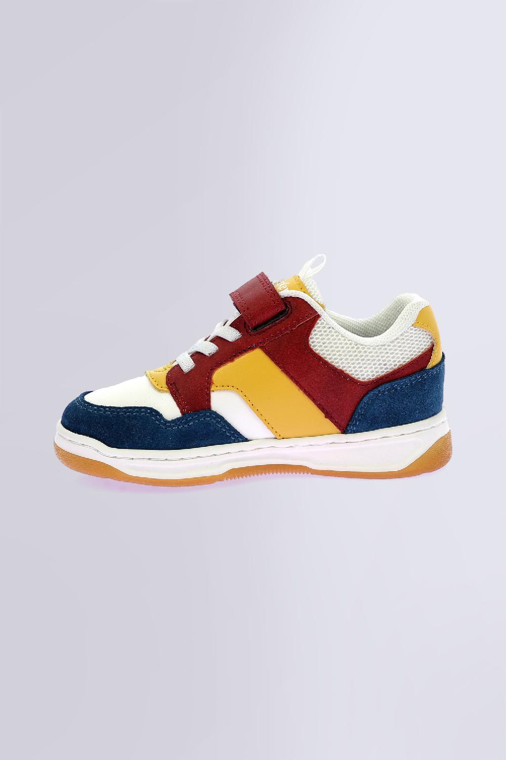 Kickers Kickarting Blanc Bordeaux Bleu